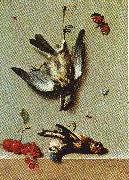 Jean Baptiste Oudry Nature morte avec trois oiseux morts oil on canvas